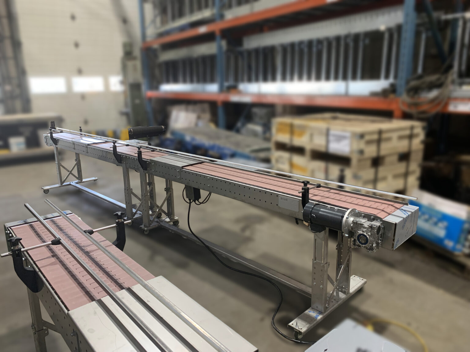 Modular belt conveyor