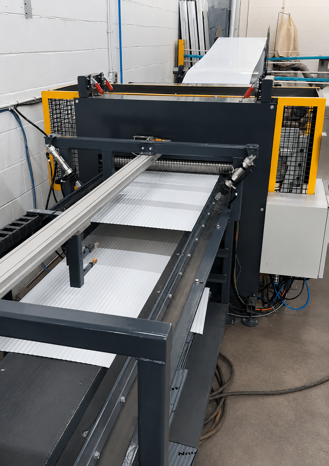 Specialized machine (shear and corrugator)