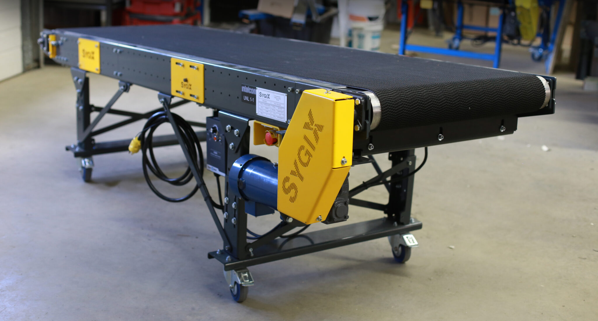 Convoyeur à courroie SYGIX sur roue avec drive